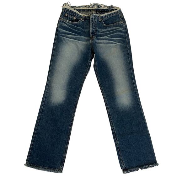 Express Women's Jeans Low Rise Boot Cut 5 / 6 S - Picture 1 of 3